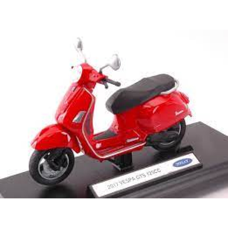 Welly 1:18 Vespa 2017 GTS 125CC Welly 1:18 Vespa 2017 GTS 125CC