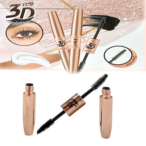 SAS Máscara de pestañas negro y transparente Sas Máscara De Pestañas Negro Y Transparente