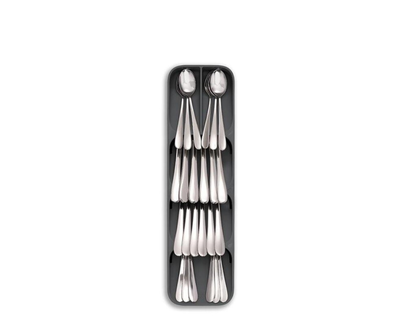 Organizador de Cubiertos para Cajón Joseph Joseph Duo – Gris Organizador de Cubiertos para Cajón Joseph Joseph Duo – Gris