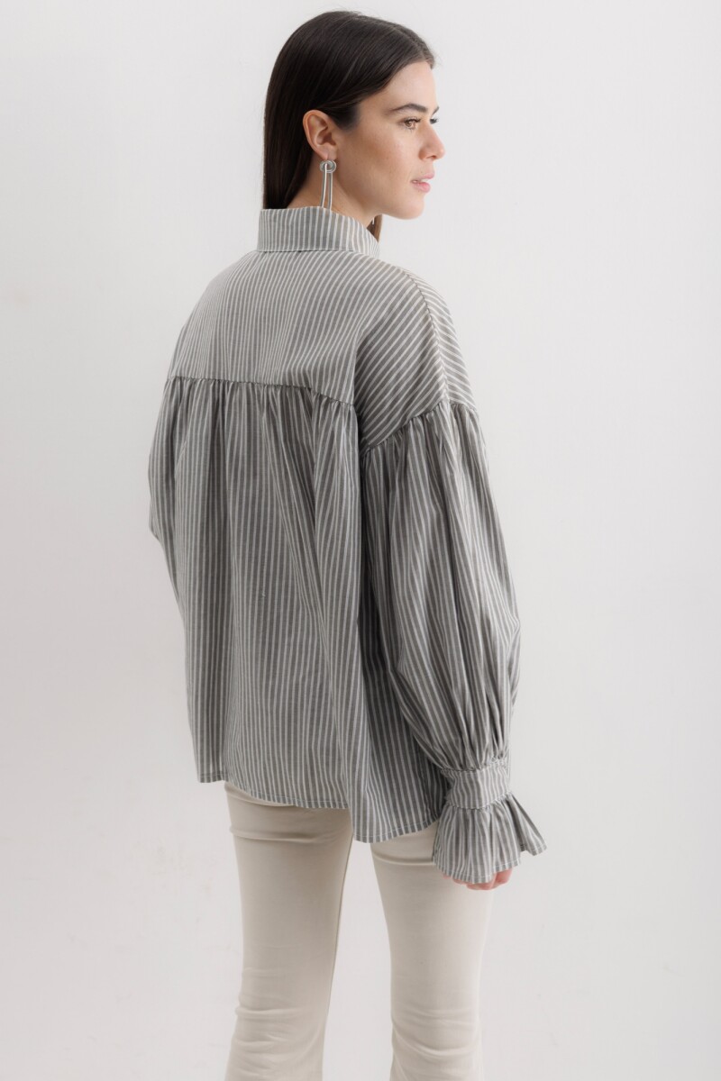 Camisa Gaia Verde Militar