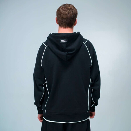 Campera Patch de Hombre Negro