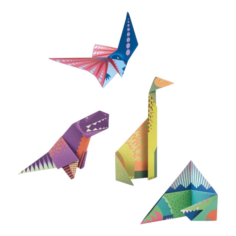 Origami Fácil Dinosaurios Djeco Origami Fácil Dinosaurios Djeco