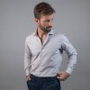 Camisa Luxury Gris espiga