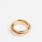 Anillos Medianos y Grandes De metal Anillo De Metal - Dorado