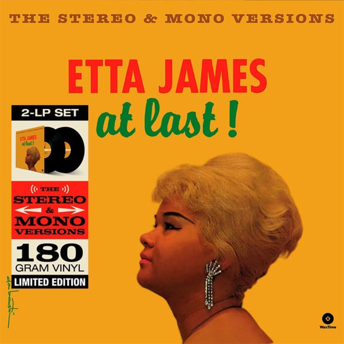 (l) Etta James - At Last! (the Stereo And Mono Versions) (+2 Bonus Track) - Vinilo 