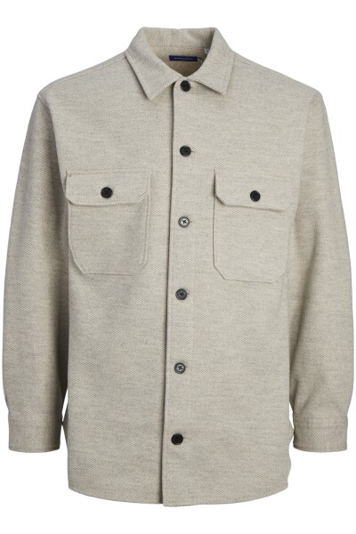 Sobrecamisa Chary Light Grey Melange