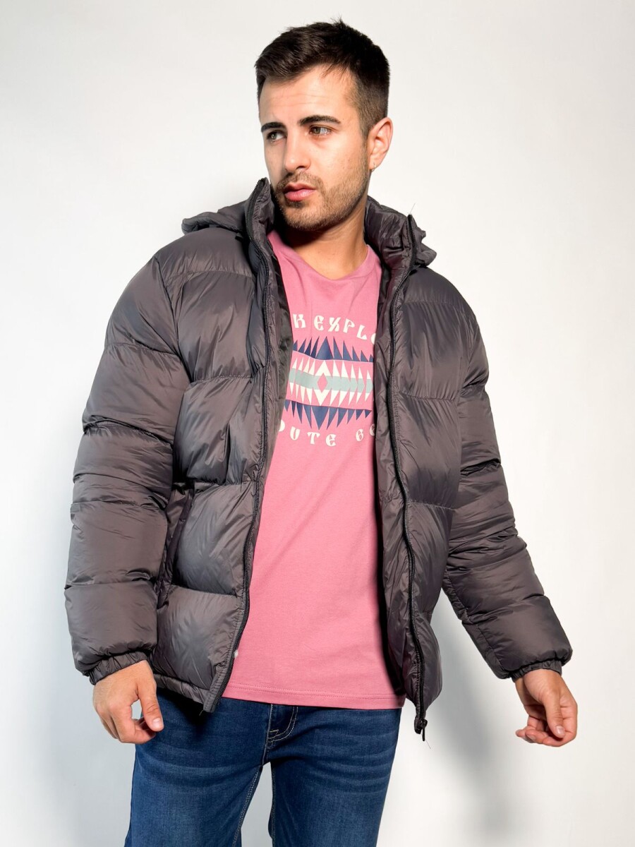 Campera de nylon oversize Taka - Topo 