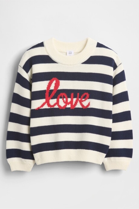 Buzo Bubble Toddler Niña Navy Uniform Stripe