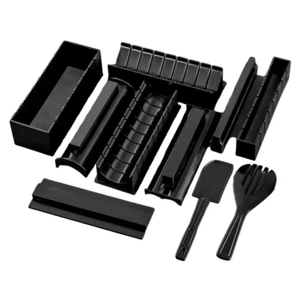 Set De 8 Moldes Fabrica Sushi + Cortadores + Espatulas Comida Oriental CTN012 Set De 8 Moldes Fabrica Sushi + Cortadores + Espatulas Comida Oriental CTN012
