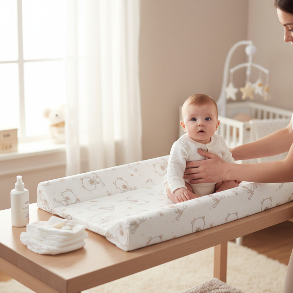 Cambiador rigido LORELLI 70x50 perros dots