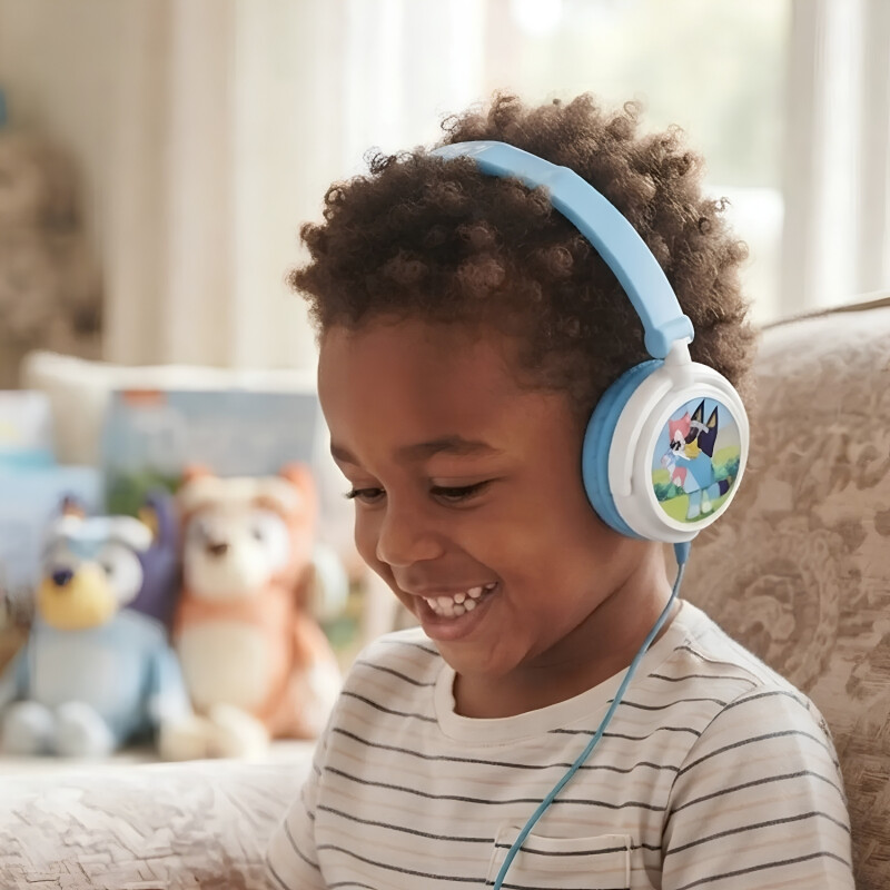 Auriculares Lexibook 3d Estéreos Plegable C /Cable Bluey Auriculares Lexibook 3d Estéreos Plegable C /Cable Bluey