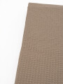 CORTINA BAÑO WAFFLE BEIGE