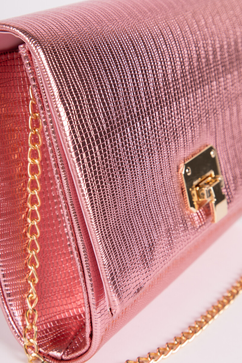 CARTERA SHINY NIGHT Rosado