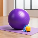 PELOTA PILATES YOGA 75CM VIOLETA