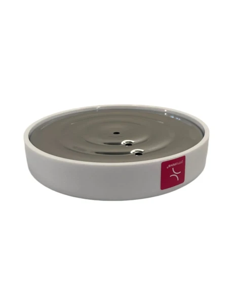 JABONERA ACERO INOXIDABLE LIMA BLANCO JABONERA ACERO INOXIDABLE LIMA BLANCO