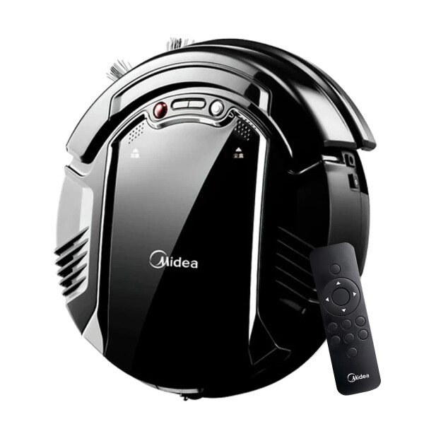 Aspiradora Robot Con Control Midea F4+ ASPIRADORA ROBOT MIDEA F4+ NEGRA AP