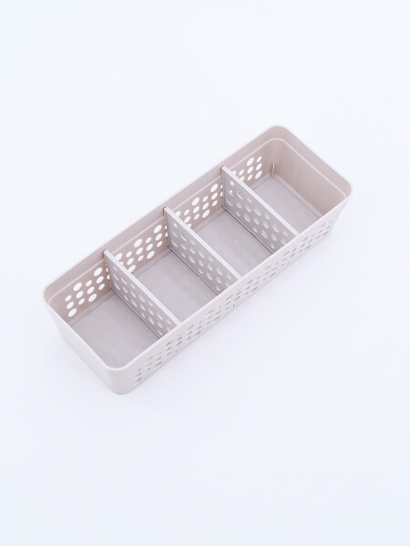 CANASTO ORGANIZADOR GRIS