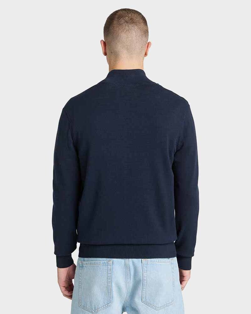 Poleron Cotton Full Zip Sweater Hombre 3725