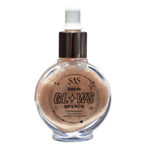 SAS Iluminador para rostro y cuerpo Dorado