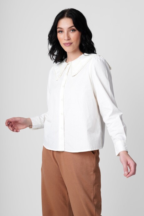Camisa Enos Marfil / Off White