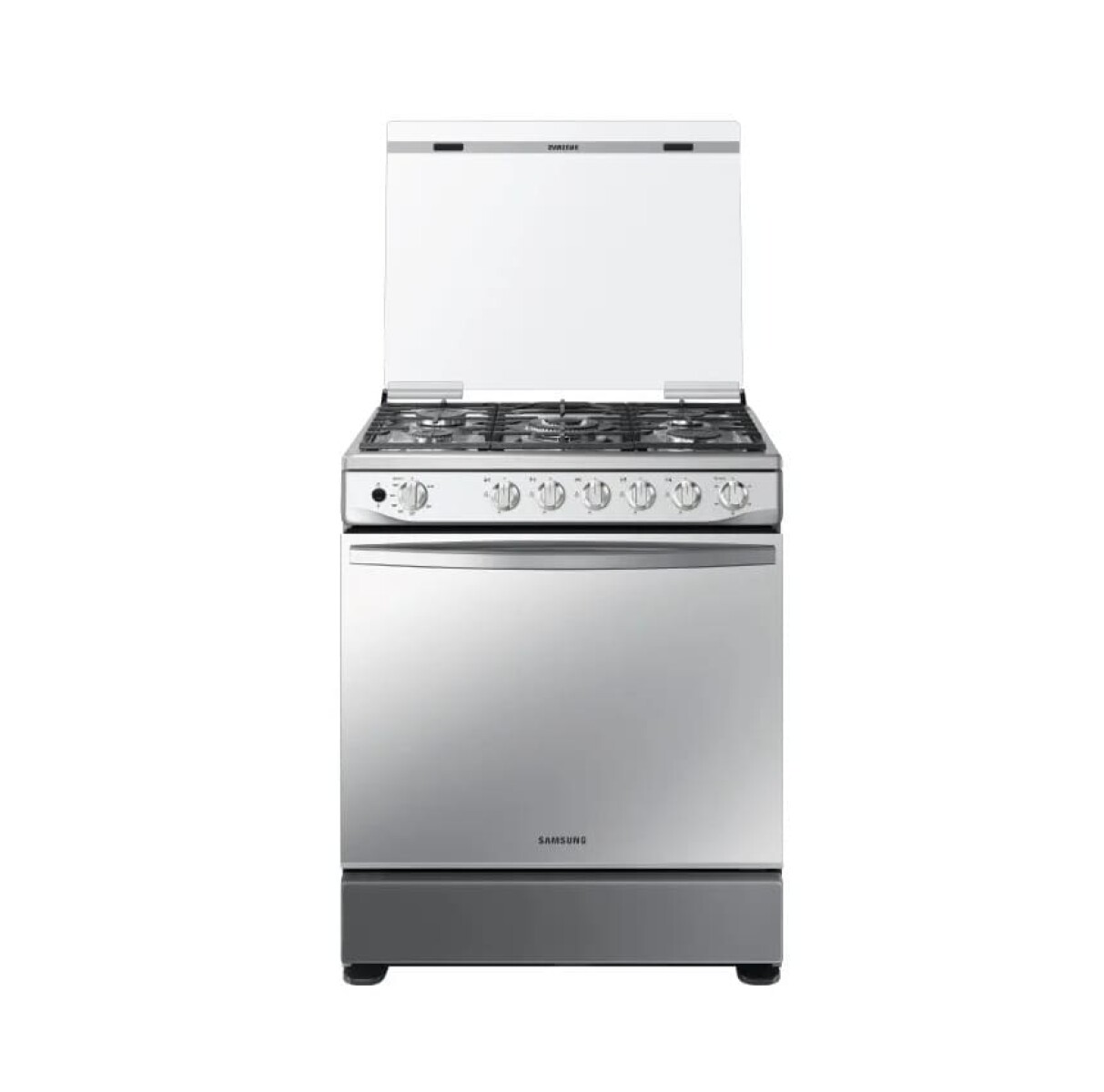 Cocina A Gas Samsung Con Triple Power Burner 5 Hornallas NX52A7422CS/ZS 