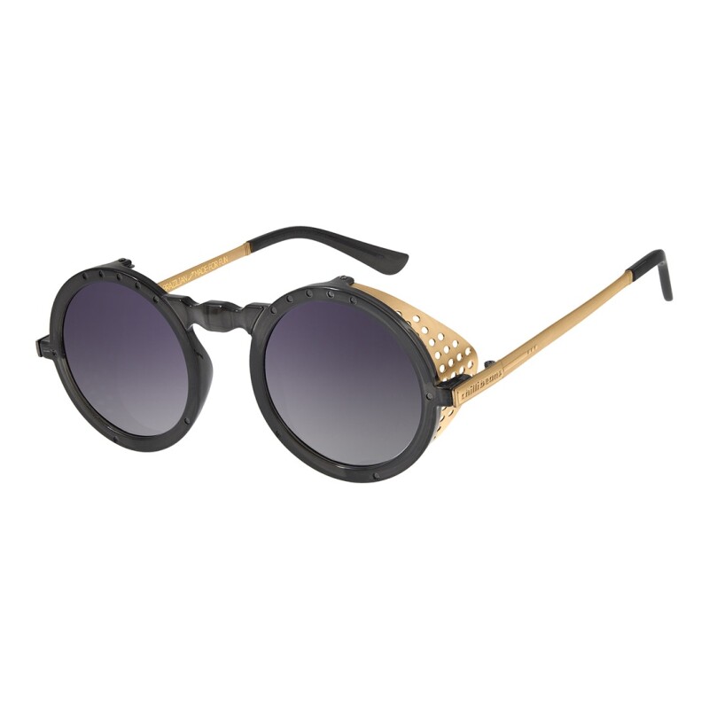 Lentes de Sol Chilli Beans Alok Iconic Unisex Negro - Dorado
