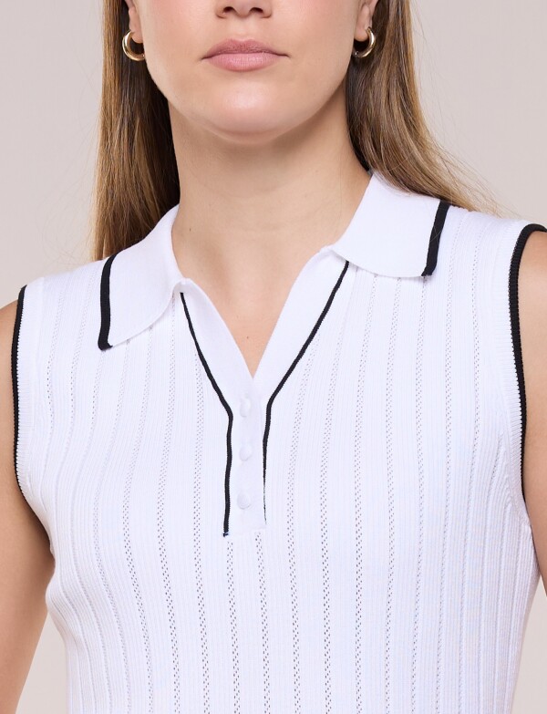 Musculosa Tejida CRUDO