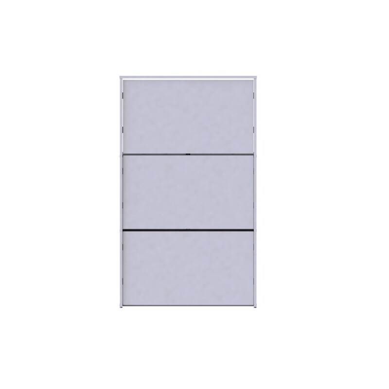 Zapatera con puerta de 3 niveles Zapatera con puerta de 3 niveles