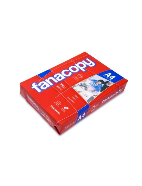 PAPEL EN RESMA FANACOPY A4 COLOR BLANCO 75 GRS, 500 HOJAS PAPEL EN RESMA FANACOPY A4 COLOR BLANCO 75 GRS, 500 HOJAS