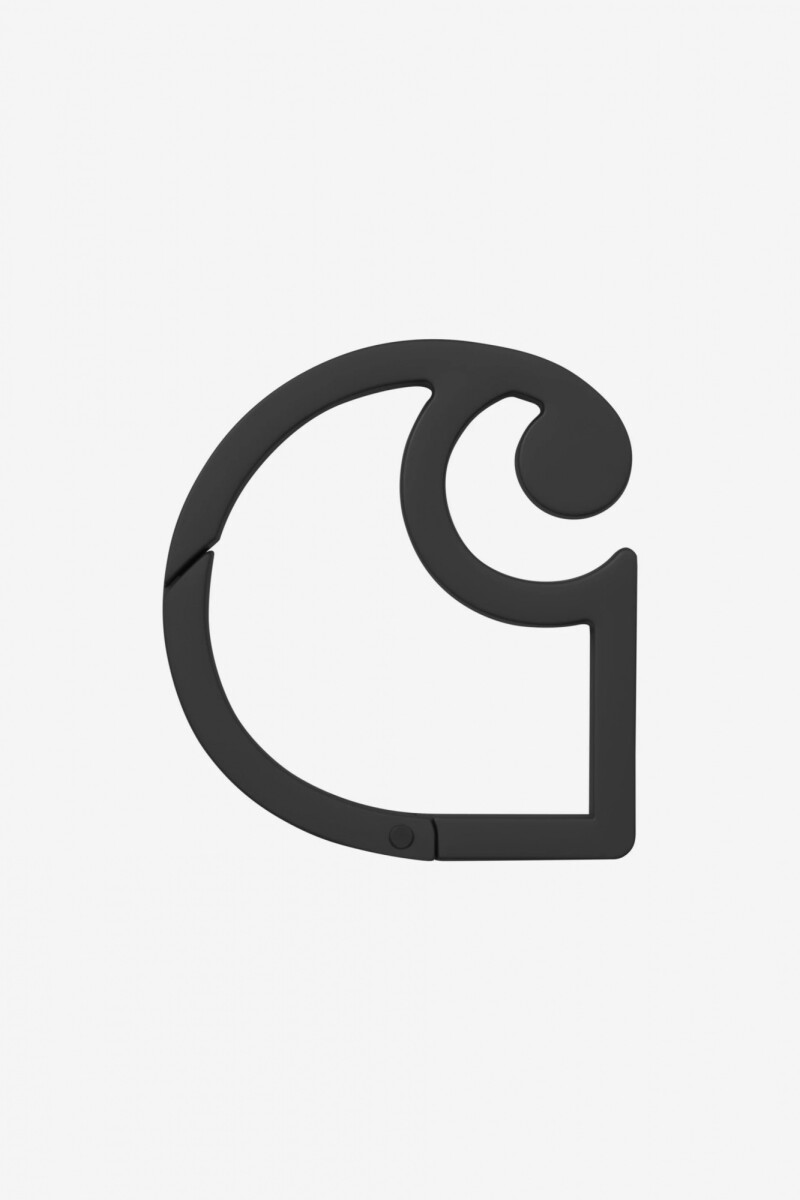 C-Logo Carabiner Negro