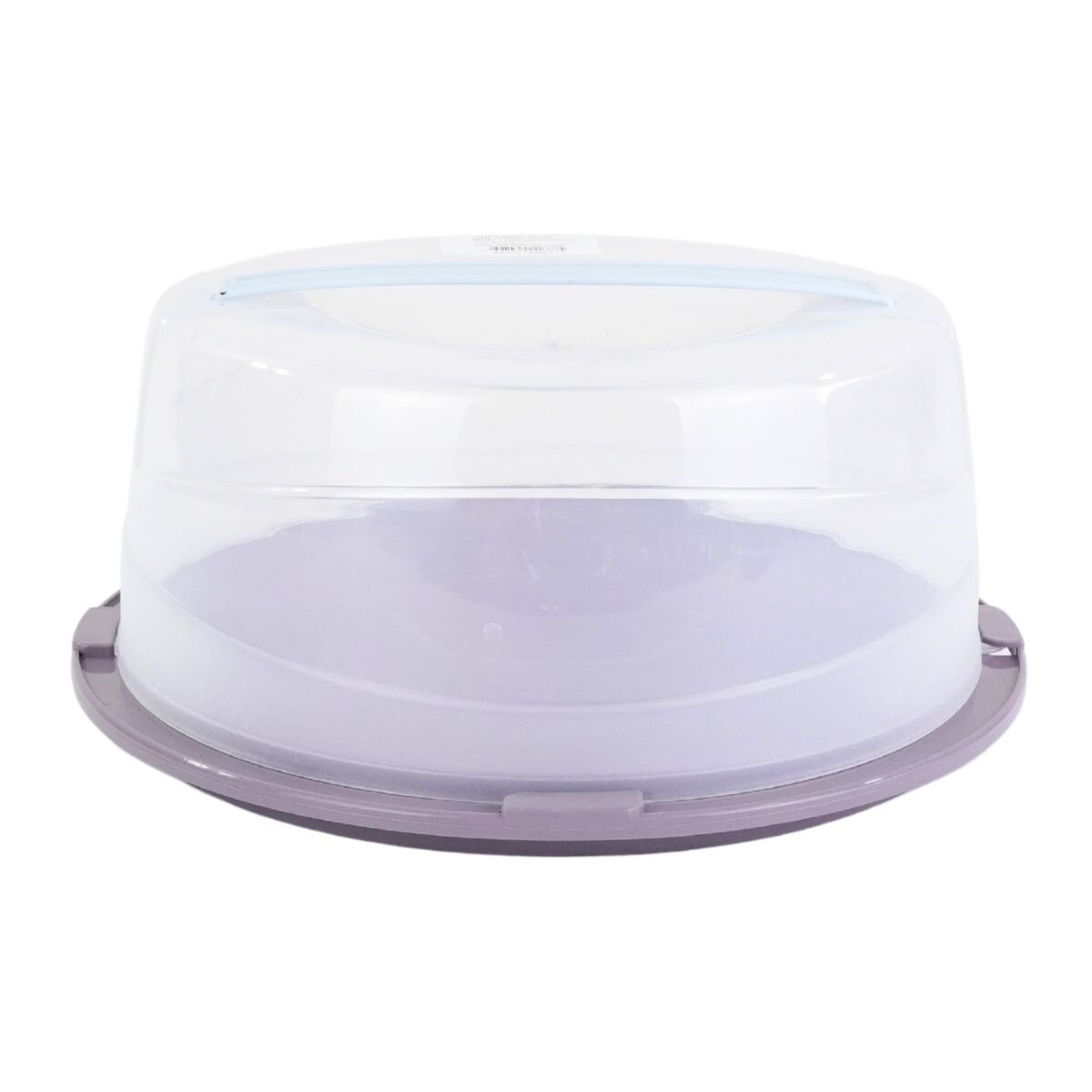 Plato con campana de plastico 