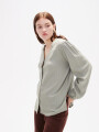 Camisa Blova Verde Azulado