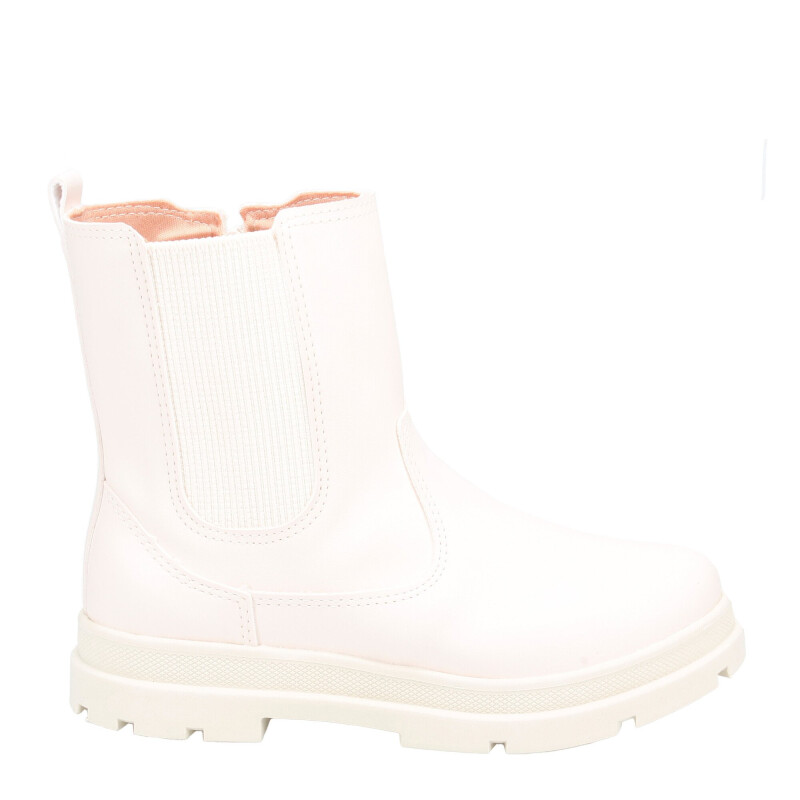 Botas de Niña KIDY JOLE estilo chelsea Blanco Hueso