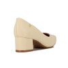 Zapato Vizzano Mujer Taco 5cm Cuadrado Beige