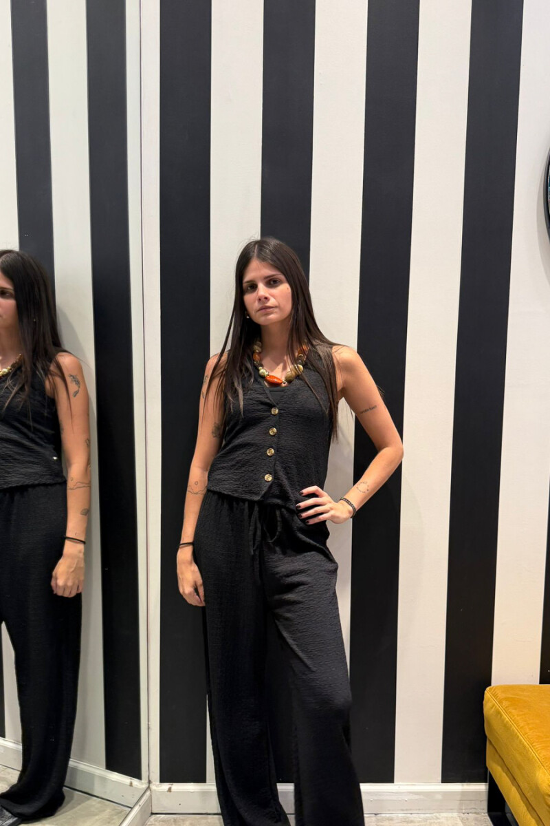 Pantalón Natsu NEGRO