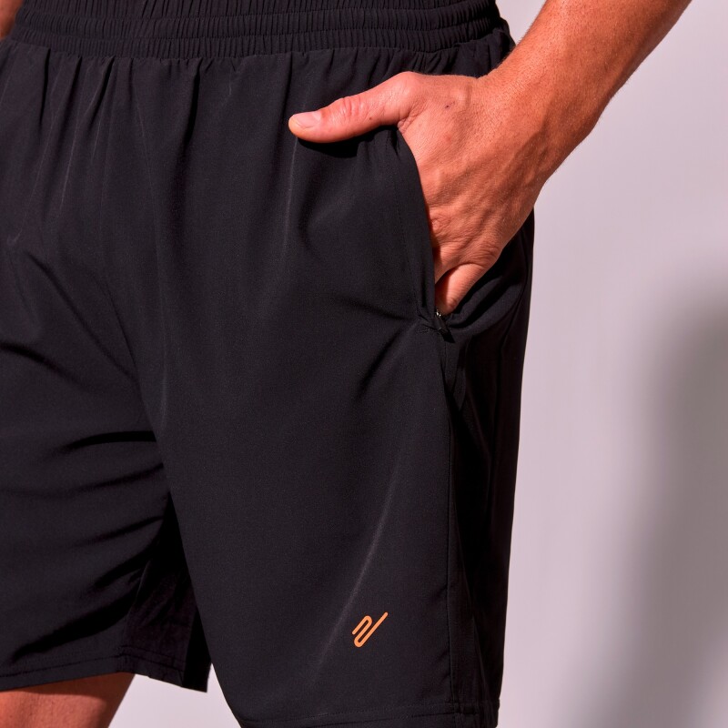 Pantalón Corto Igor de Hombre Negro