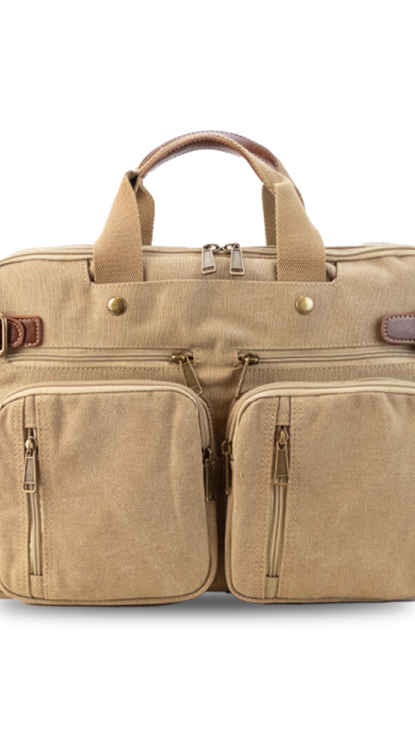 PORTA NOTEBOOK MOCHILA WORLD KAKI
