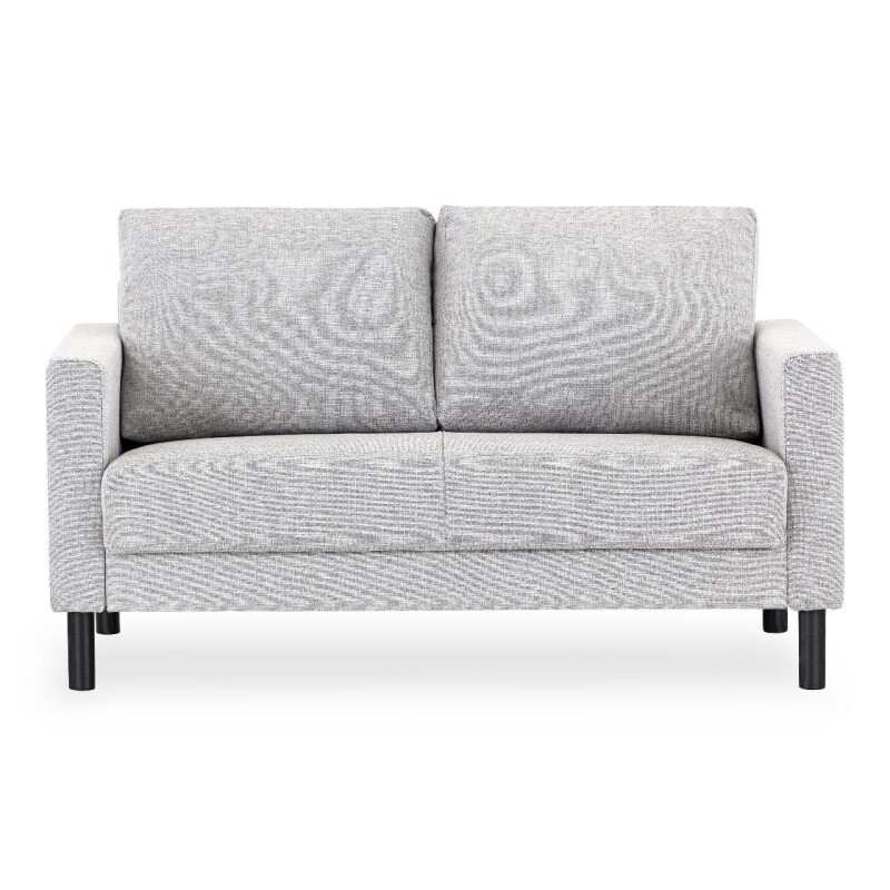 Sofá Living 2 Cuerpos Autoarmable Madera Ecosoft Y Poliester Gris Sofá Living 2 Cuerpos Autoarmable Madera Ecosoft Y Poliester Gris