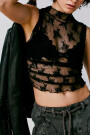 Musculosa Nice Try Negro