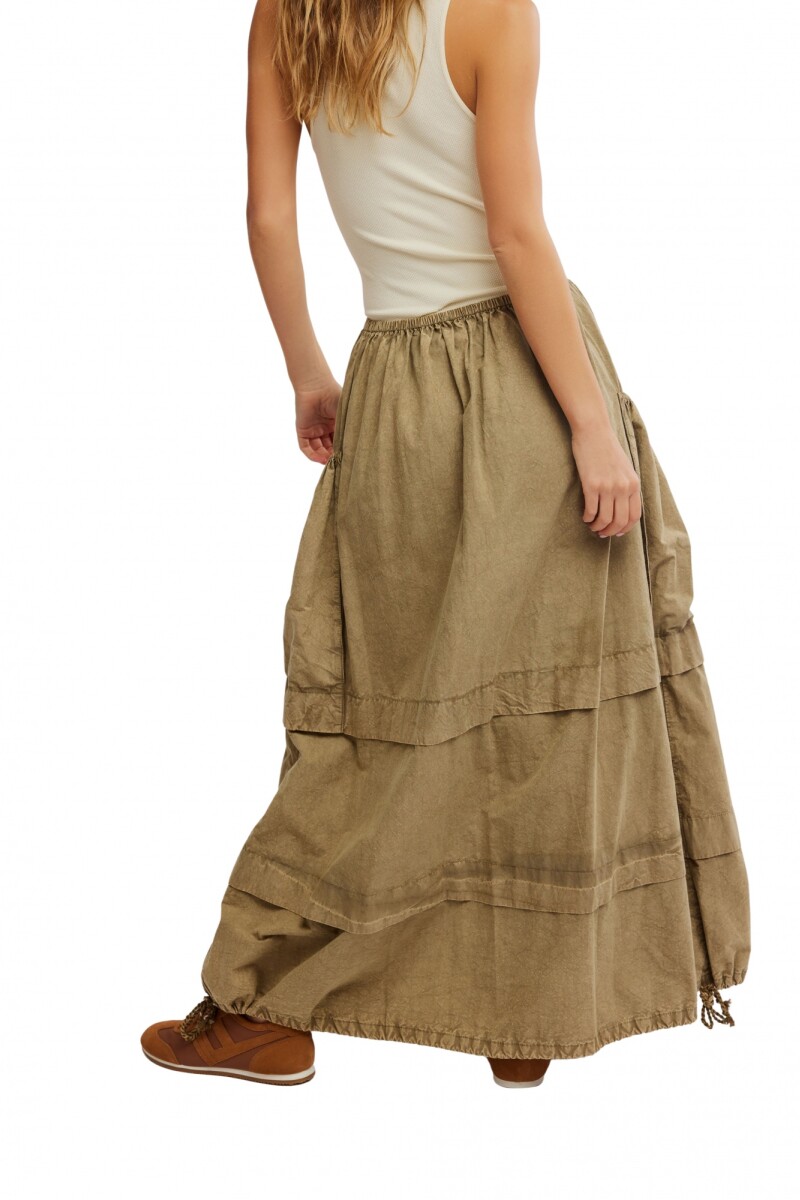 Pollera Eloise Maxi Army