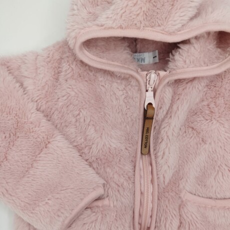 Campera sherpa bebé rosado Campera sherpa bebé rosado