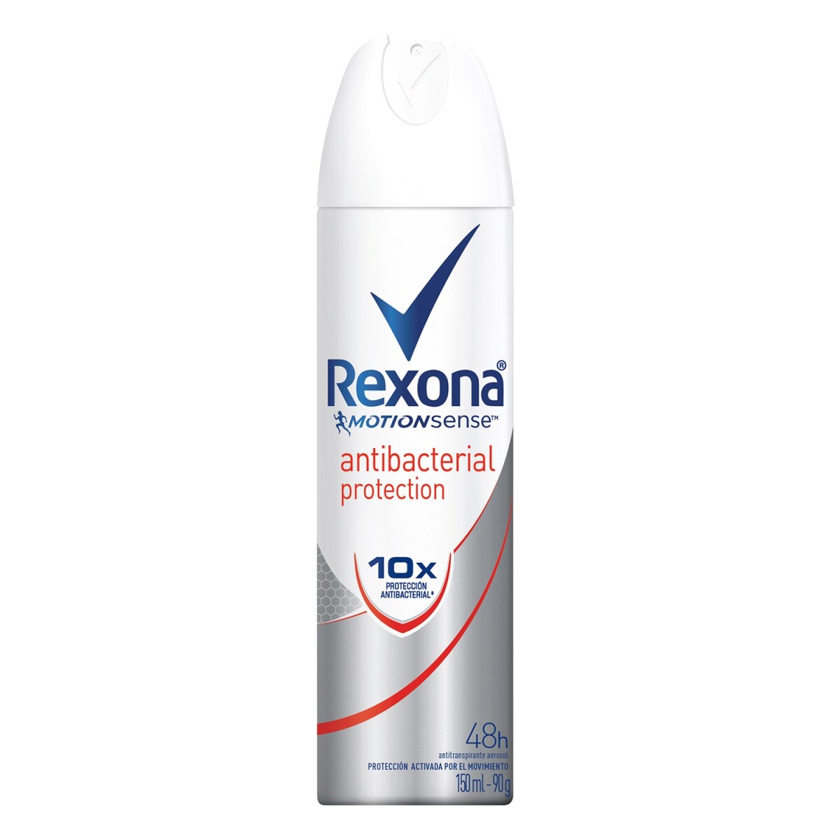 Desodorante Aerosol Rexona Antibacterial 90 Grs. 