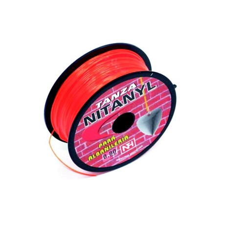 Tanza albañil 0.8x100mts naranja Nitanyl Tanza albañil 0.8x100mts naranja Nitanyl