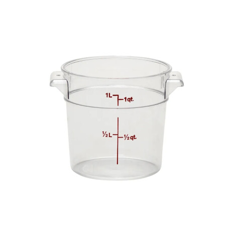 Recipiente Redondo Policarbonato 900ml Recipiente Redondo Policarbonato 900ml