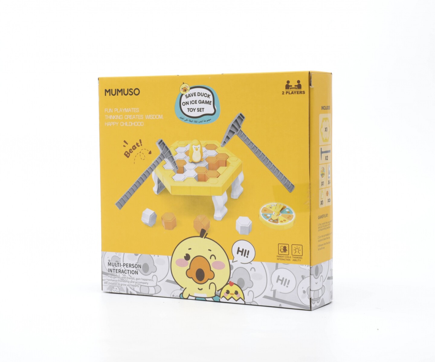 JUEGO “SALVÁ AL PATO EN EL HIELO” – SET DE JUEGO 