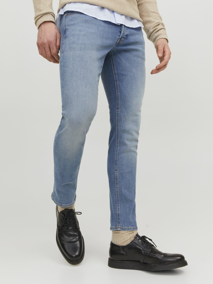 JEANS SLIM GLENN - Blue Denim 