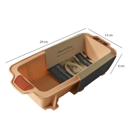 Molde Bandeja Asadera Silicona Para Hornear Pan Repostería Salmón