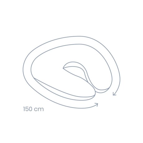 Almohadon de lactancia Softy Green