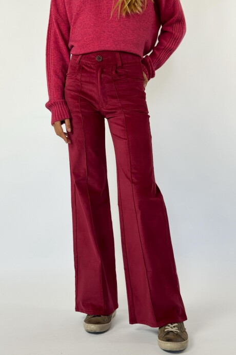 PANTALON PANA LISA FIORENZA Bordeaux