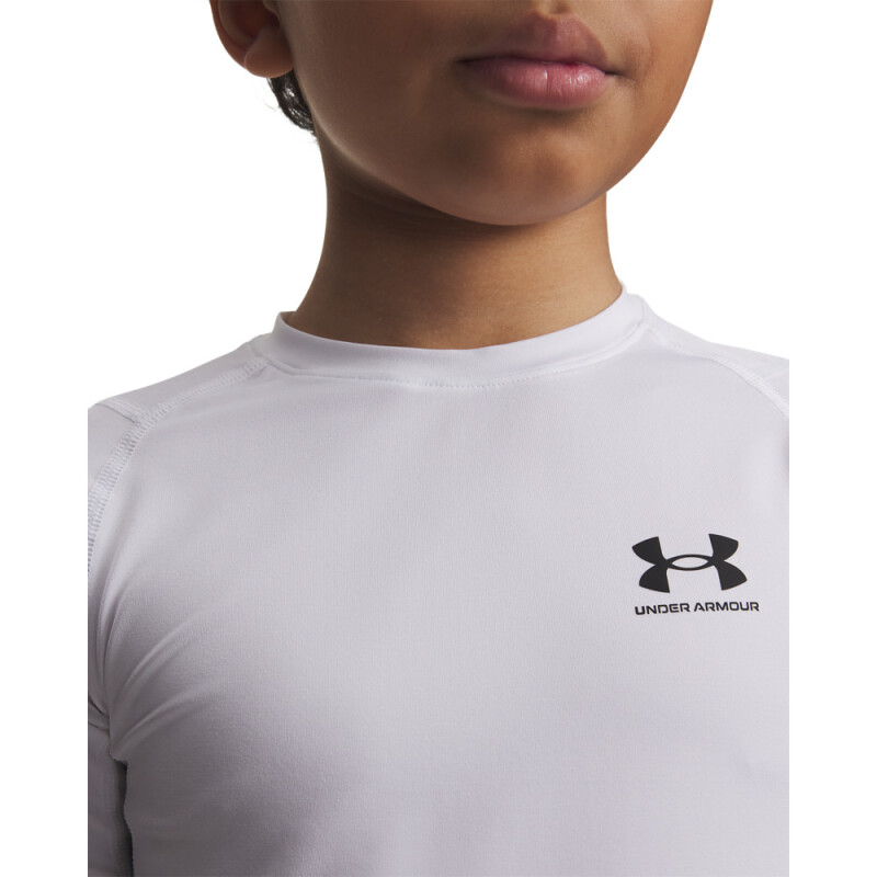 UA HG Armour LS-WHT WHT-100